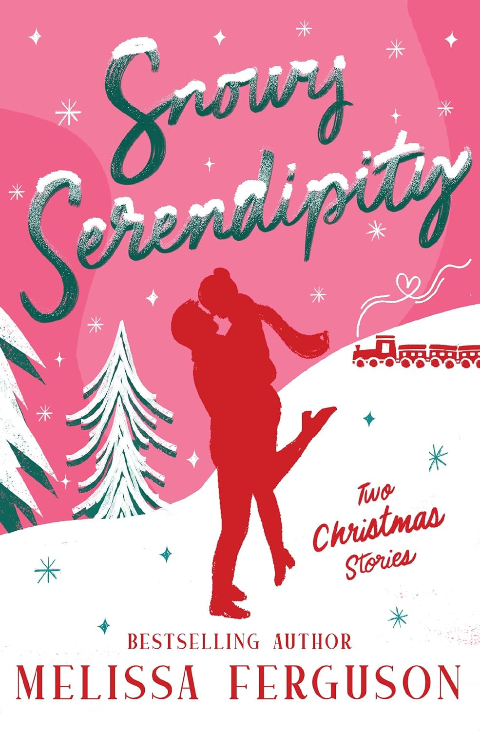Book cover for Snowy Serendipity by Melissa Ferguson